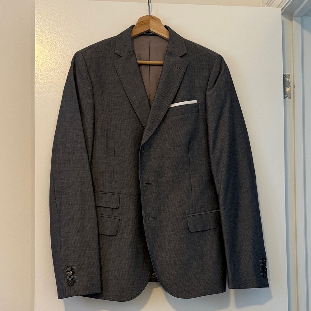 Daniele Alessandrini Charcoal Blazer